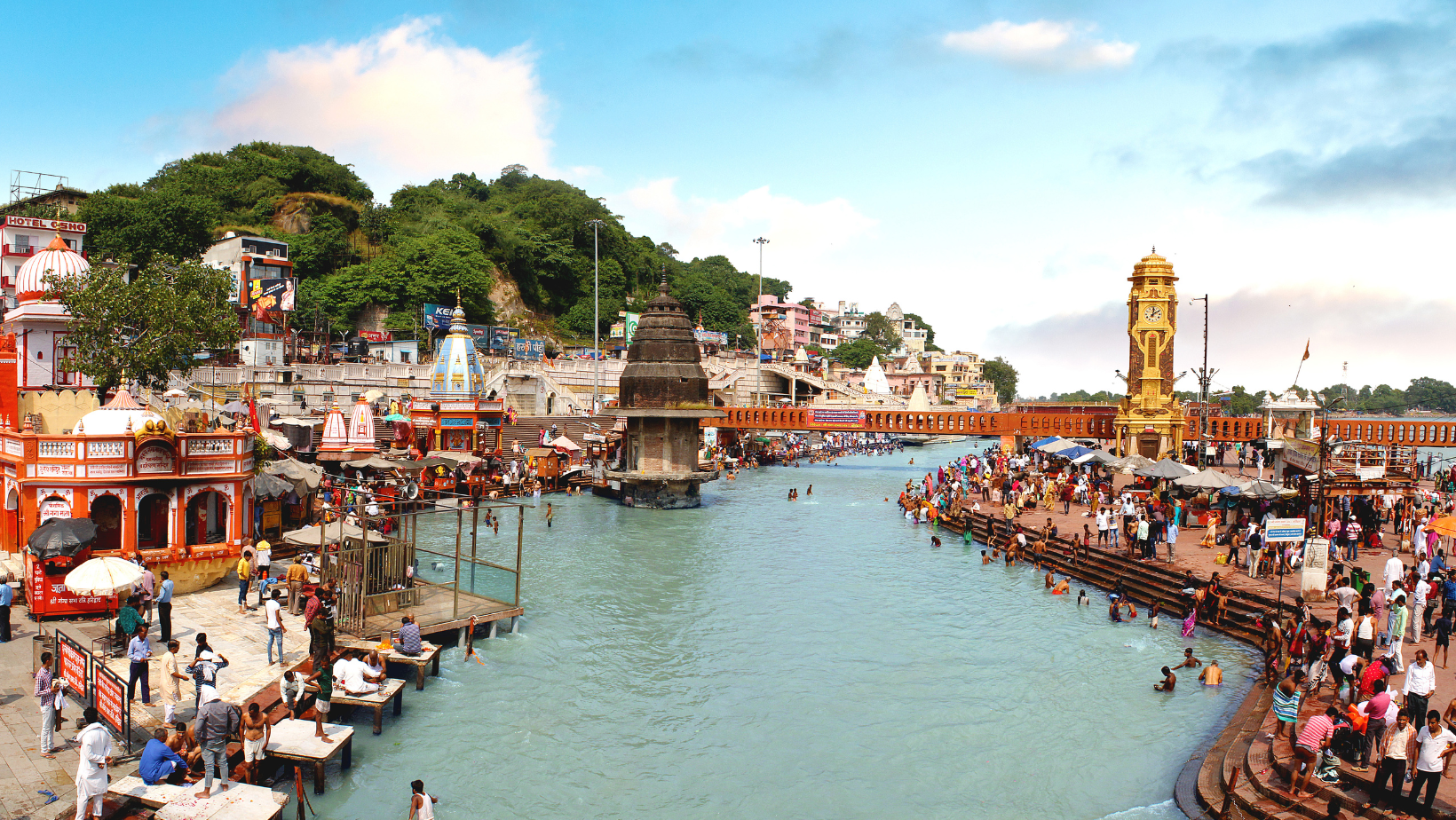 Evening maa ganga aatri at har ki pauri, trivendi ghat ganga aarti, river rafting at rishikesh, shivpuri river rafting